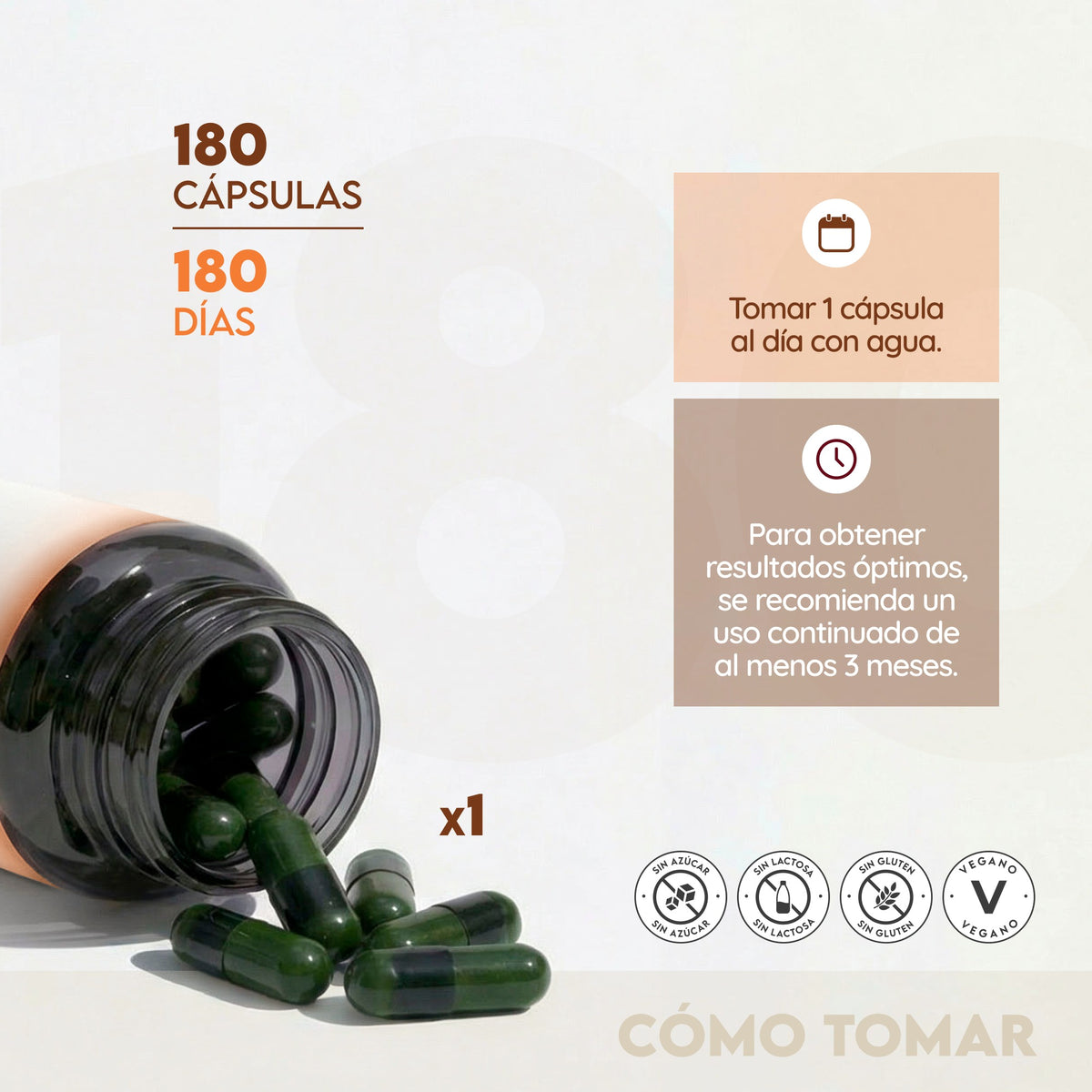 Vitamina C + Bioflavonoides 180 días Inmunidad N2 Natural Nutrition 180 cápsulas