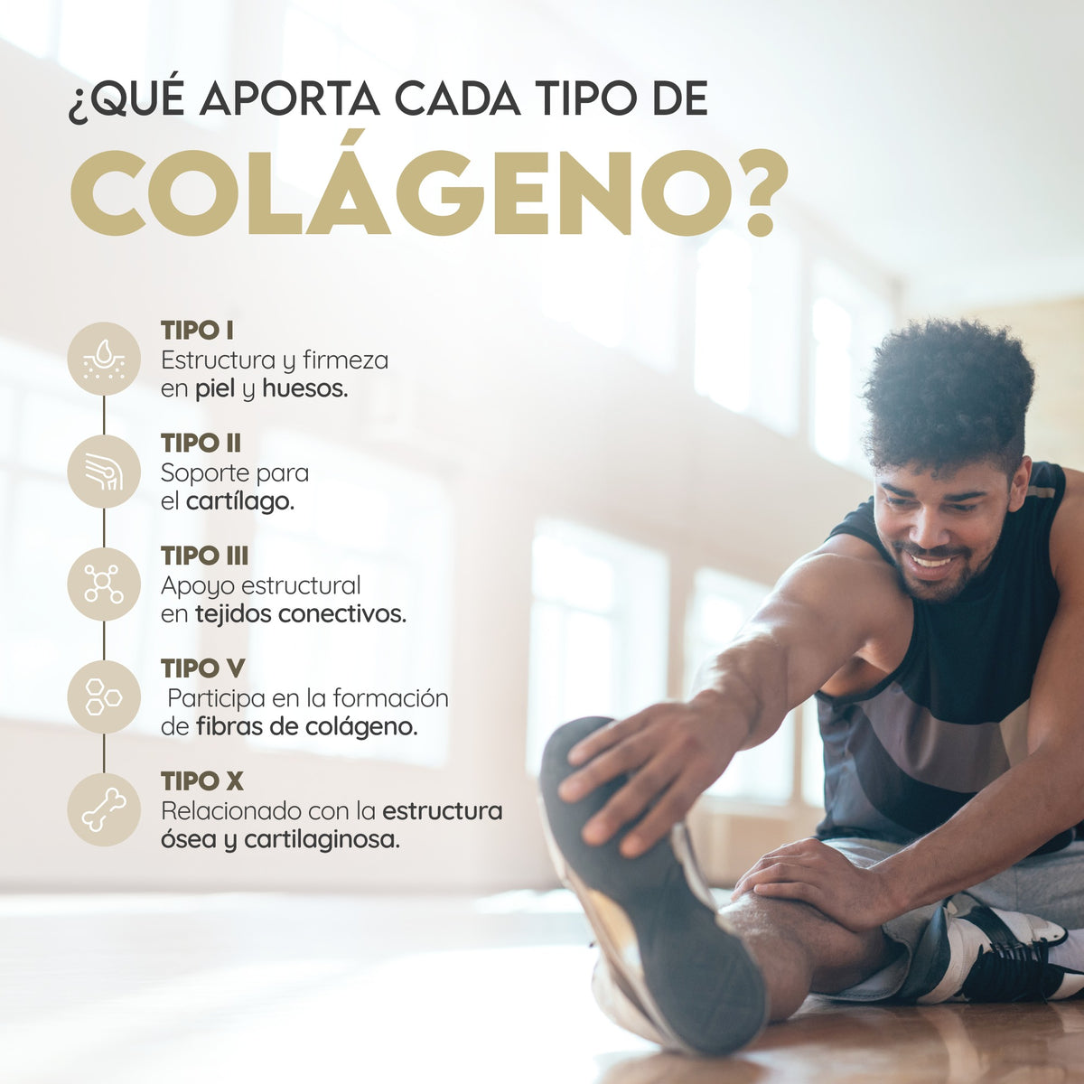 Multi Colágeno 5 tipos 60 días Articulaciones N2 Natural Nutrition 180 cápsulas