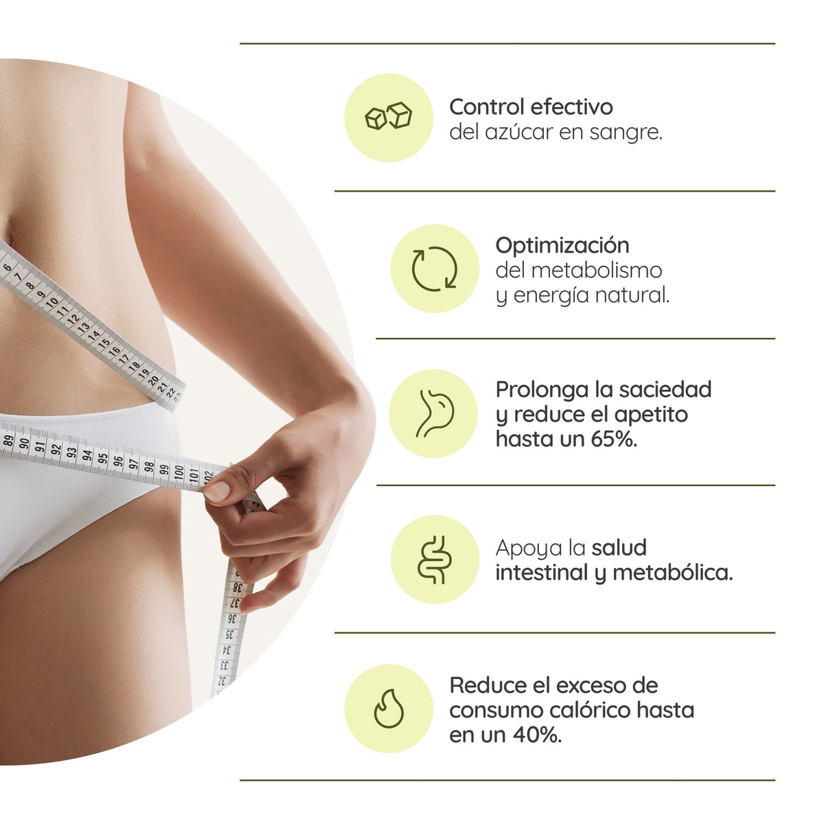 GLP-1 Booster Control Apetito 30 días Metabolismo N2 Natural Nutrition 60 cápsulas