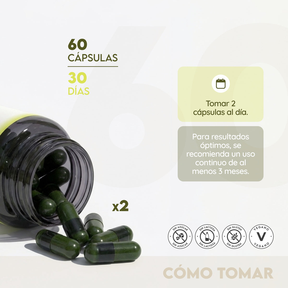 GLP-1 Booster Control Apetito 30 días Metabolismo N2 Natural Nutrition 60 cápsulas