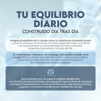 Magnesio Bisglicinato + Vit. D3 + B6 75 días Relajación N2 Natural Nutrition 150 comprimidos