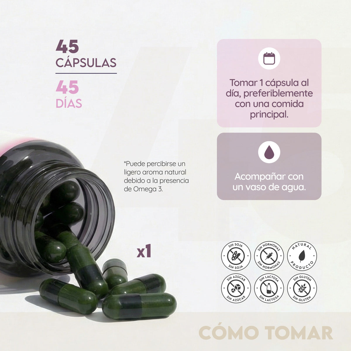 Menopausa Balance 30 días Hormonal N2 Natural Nutrition 45 cápsulas