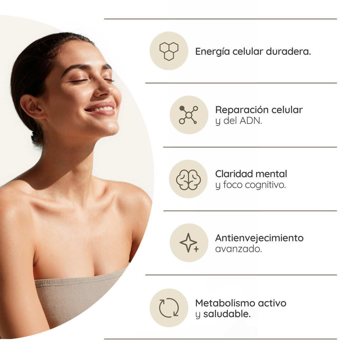NAD+ Liposomal Antienvejecimiento 30 días Vitalidad N2 Natural Nutrition 60 cápsulas