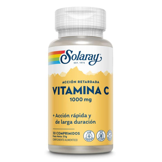 Small Vitamina C 1000 mg Solaray, 30 comprimidos