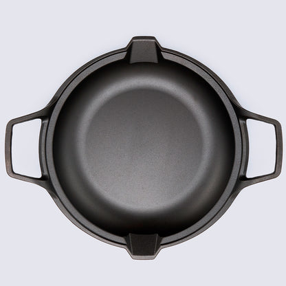 Victoria Paellera Sartén Hierro Fundido Curado Signature Classic Inducción 33cm_1