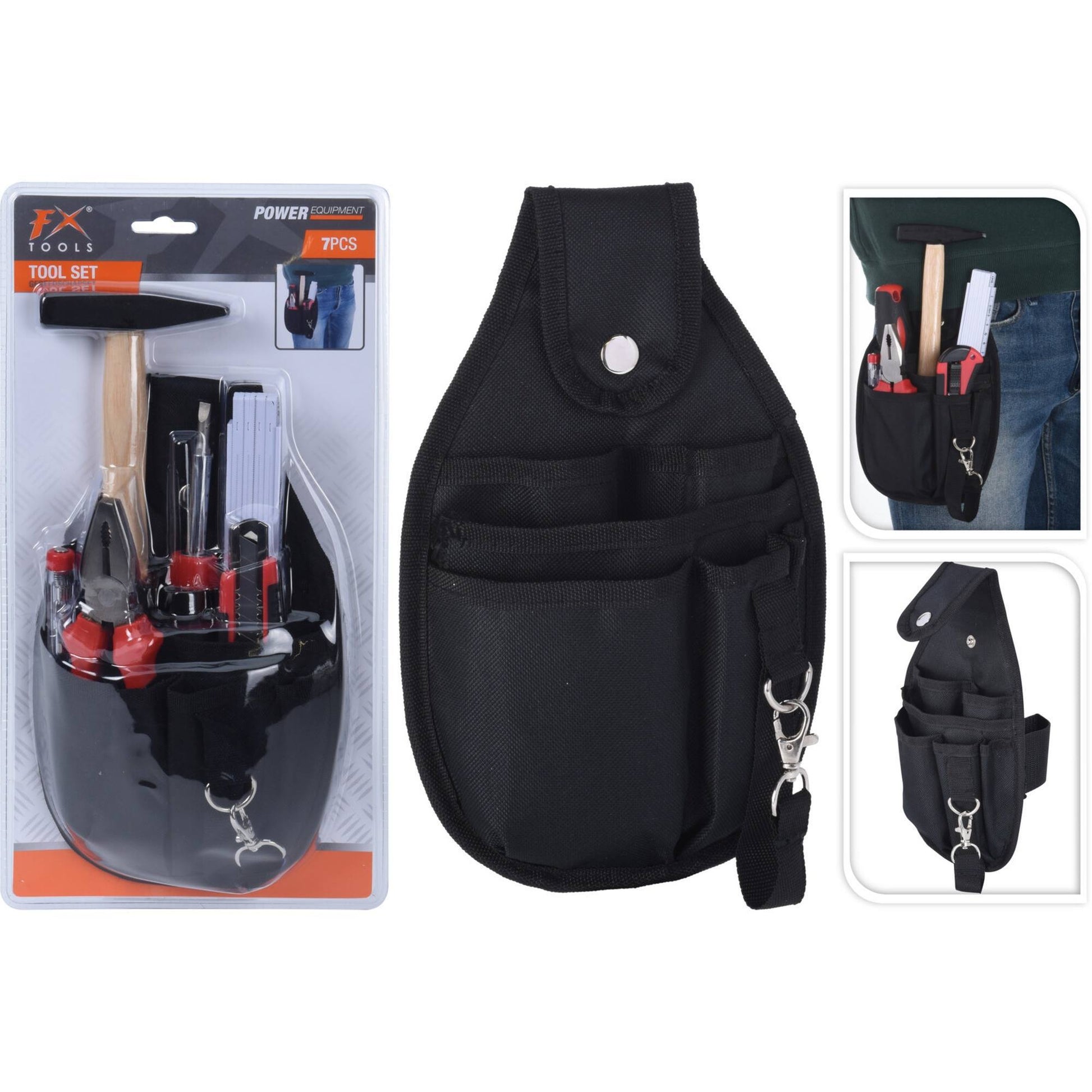 Well Home Juego De 7 Herramientas Con Bolsa De Herrmientas_2