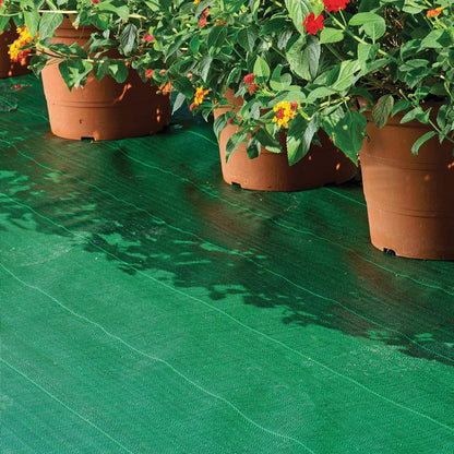 Malla Antihierbas 130 Gr Verde - Protección Ideal Para Jardines 2x100 M / Multicolor_0