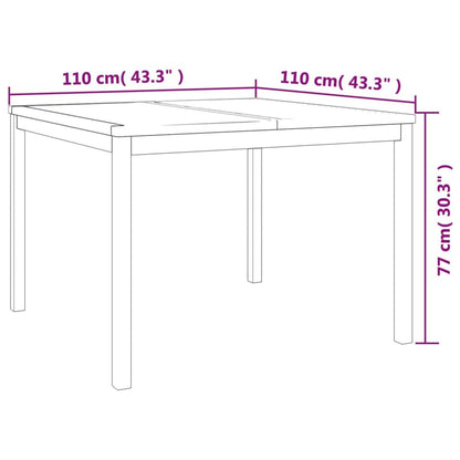 Vidaxl Juego De Comedor Para Jardín 3 Pzas Madera Maciza De Teca_2