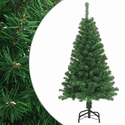 Vidaxl Árbol De Navidad Artificial Con Ramas Gruesas Pvc Verde 150 Cm_0