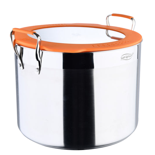 Olla Ø28cm S/s Inducción Con Tapa Compact_0