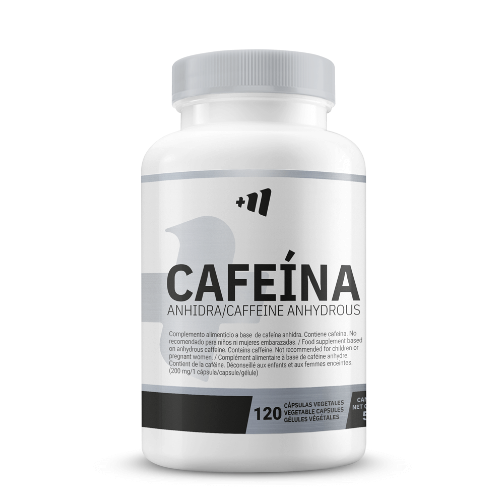 Cafeína Anhidra 200mg - 120 Cápsulas Vegetales - Aporta Energía - Masmusculo_0