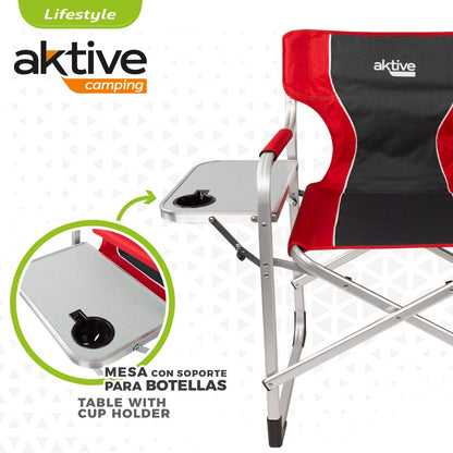 Silla Camping Director C/mesa Y Bolsa Térmica Aktive_2