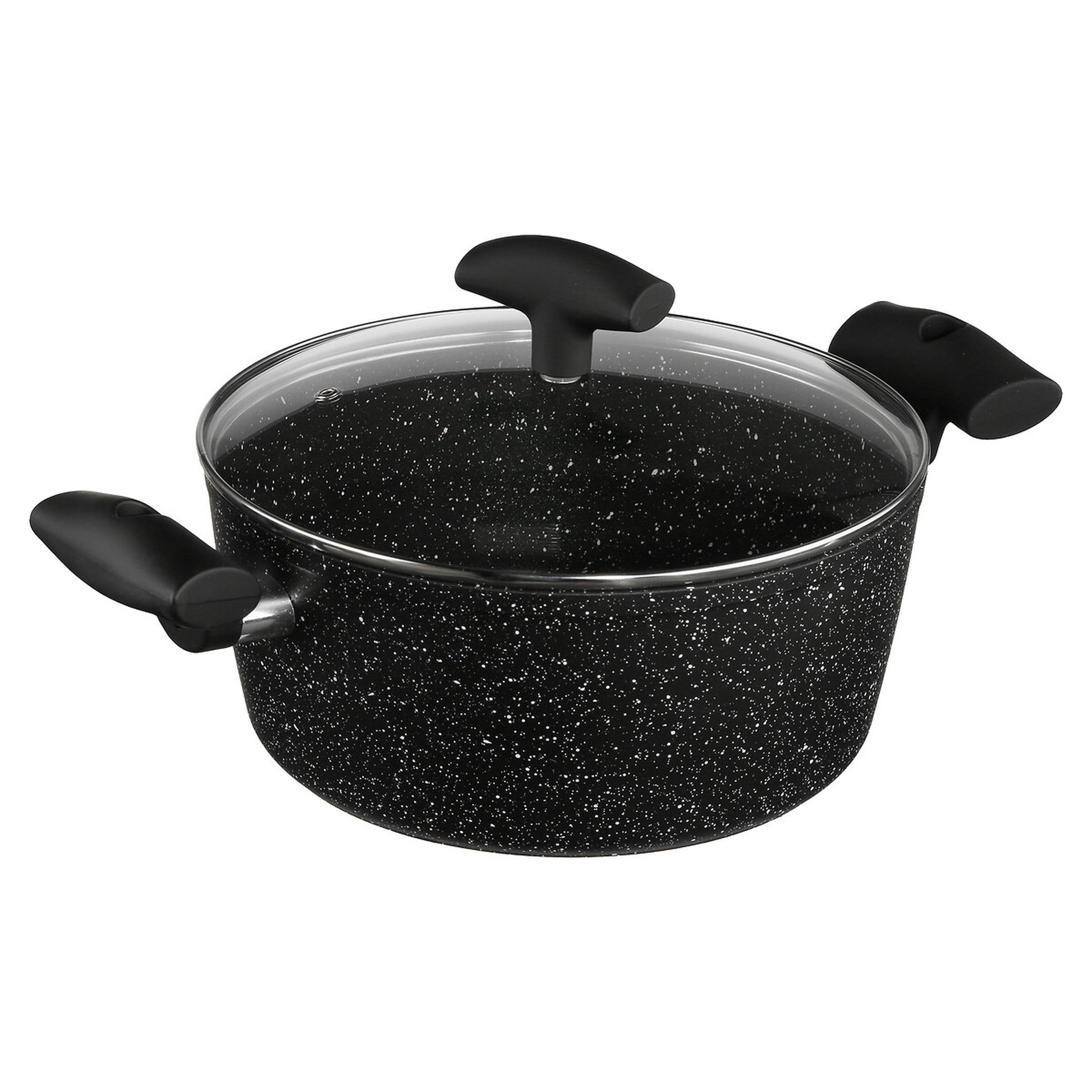Batería De Cocina En Aluminio De Color Negro_3