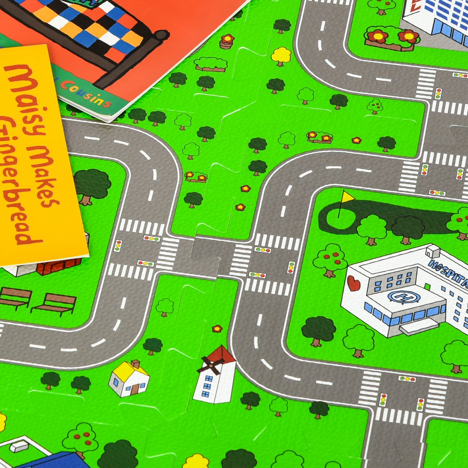 Homcom Alfombra Puzzle Para Niños 36 Piezas 31,5x31,5cm De Espuma Eva Modelo_4