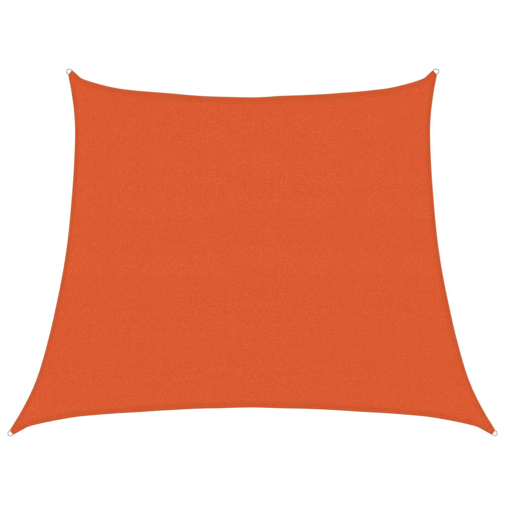 Toldo De Vela Trapecio Hdpe Naranja 160 G/m² 3/4x3 M_0