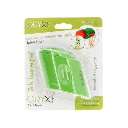 Cortador De Verduras Doble Cuchilla Inoxidable, Forma En Espiral_2