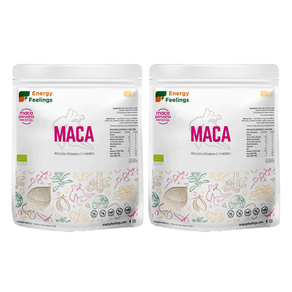 Pack 2x Maca BIO en polvo Energy Feelings 1kg