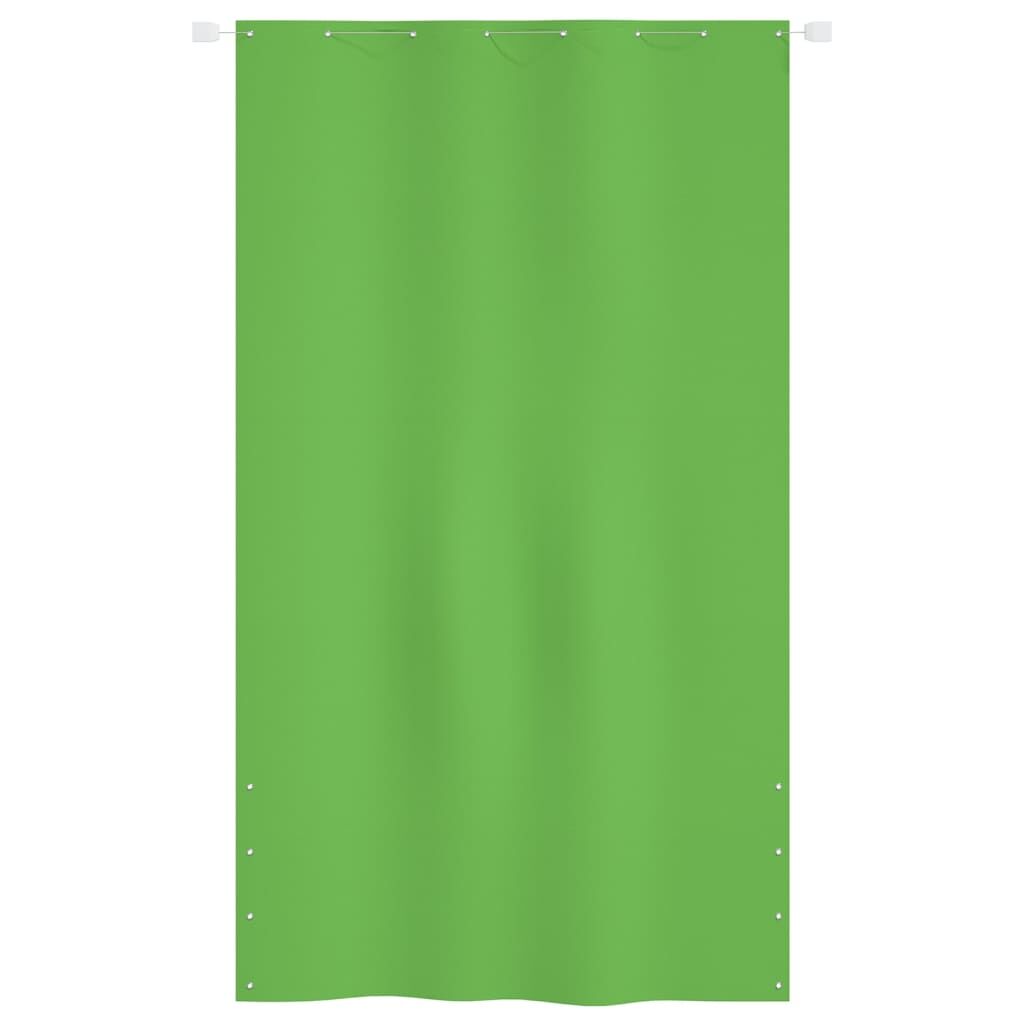 Vidaxl Toldo Pantalla Para Balcón Tela Oxford Verde Claro 140x240 Cm_1