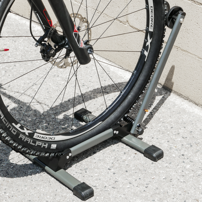 Soporte Para Aparcar Bicicletas En Suelo Aparcamiento De Rueda Con Muelle De Un Eje_4