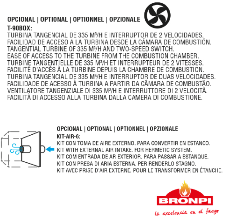 BRICOSOL INSERTABLE DE LEÑA BRONPI MODELO CAIRO 90 - KIT VERMICULITA_3
