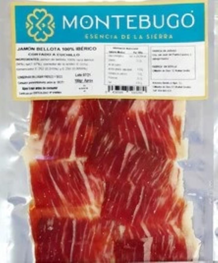 SOBRES de Jamón de Bellota 100% cortado a cuchillo. 100 Grs. Aprox._2