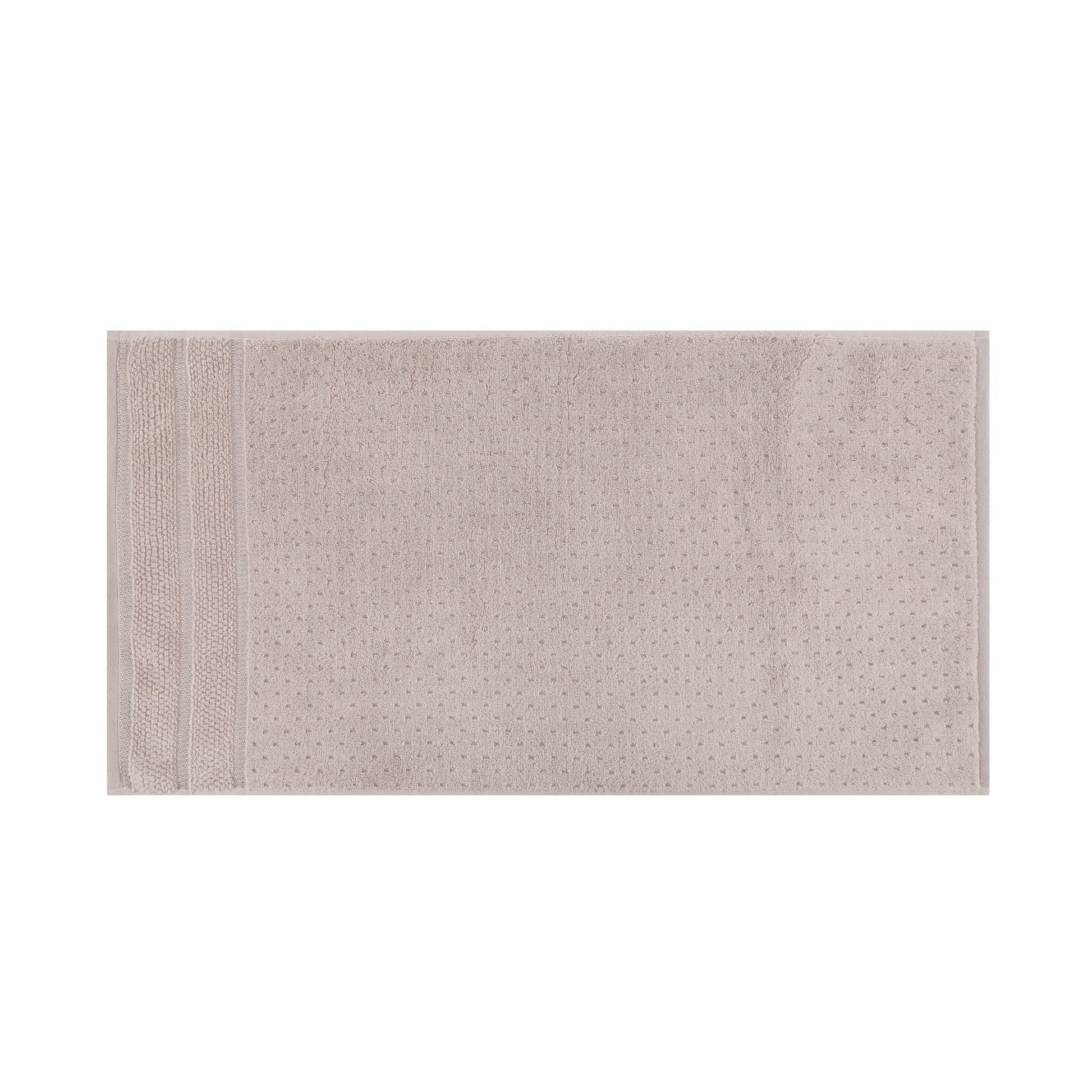 Juego De Toallas De Mano (2 Piezas) Marrón Claro