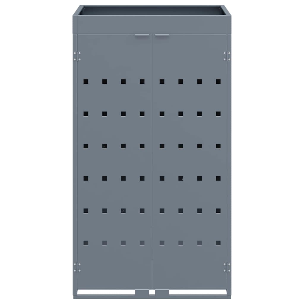 Almacenamiento Para Contenedor Rueda Con Techo Para Plantas Para Contenedor De 240l_5