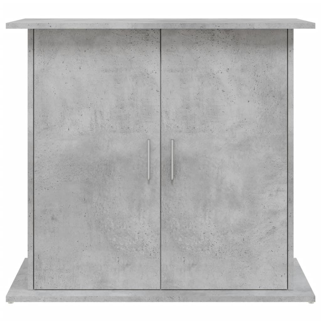 Vidaxl Soporte Para Acuario De Hormigón Gris 81x36x73 Cm De Madera Sintética_4