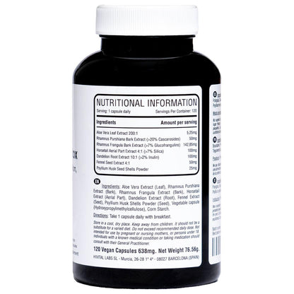 Aloe vera detox 120 cápsulas veganas Hivital