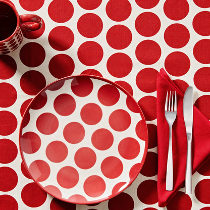 Set 4pzs Servilleta 40x40cm 100% Algodon 190gsm Rojos Benetton_4