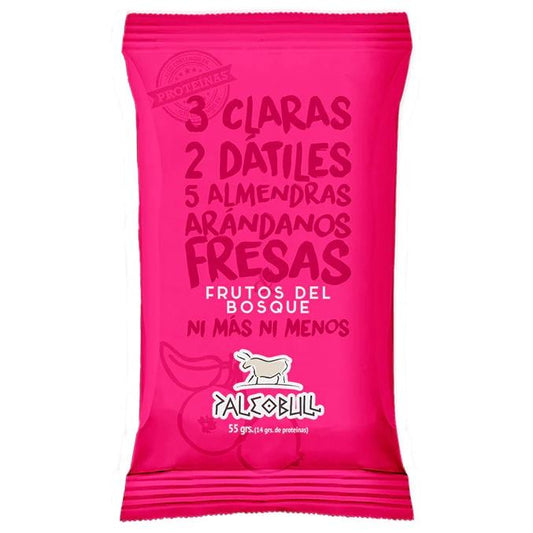 Barrita energética frutos del bosque Paleobull 55 g