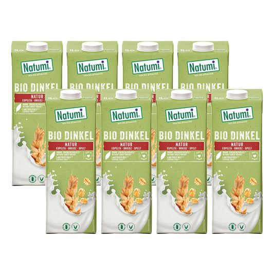 Pack 8x Bebida Espelta BIO Natumi 1L