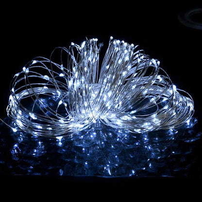 Vidaxl Tira De Luces Con 150 Led Blanco Frío Pvc 15 M_2