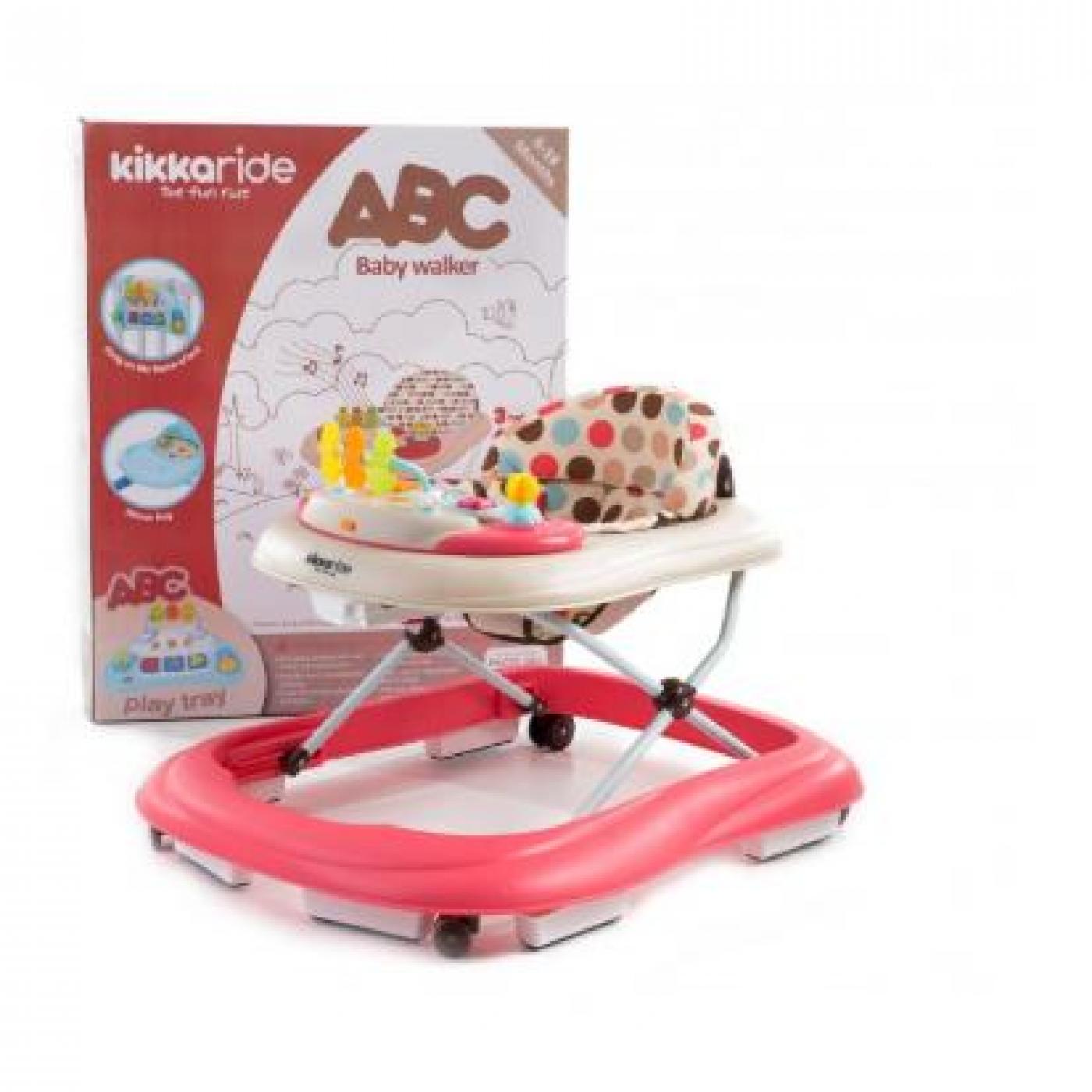 Andador ABC rojo Kikka Boo