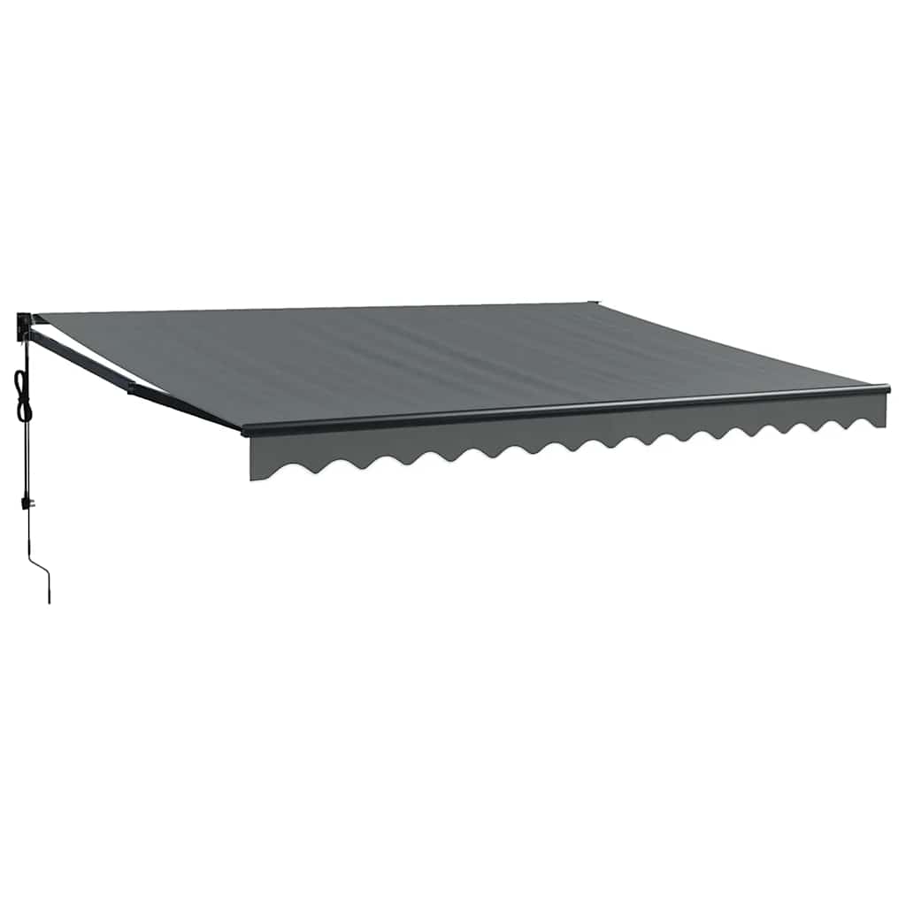 Toldo Retráctil Automático Gris Antracita 4,5x3 M_0