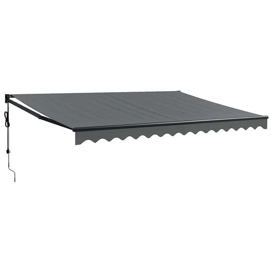 Toldo Retráctil Automático Gris Antracita 4x3 M_0