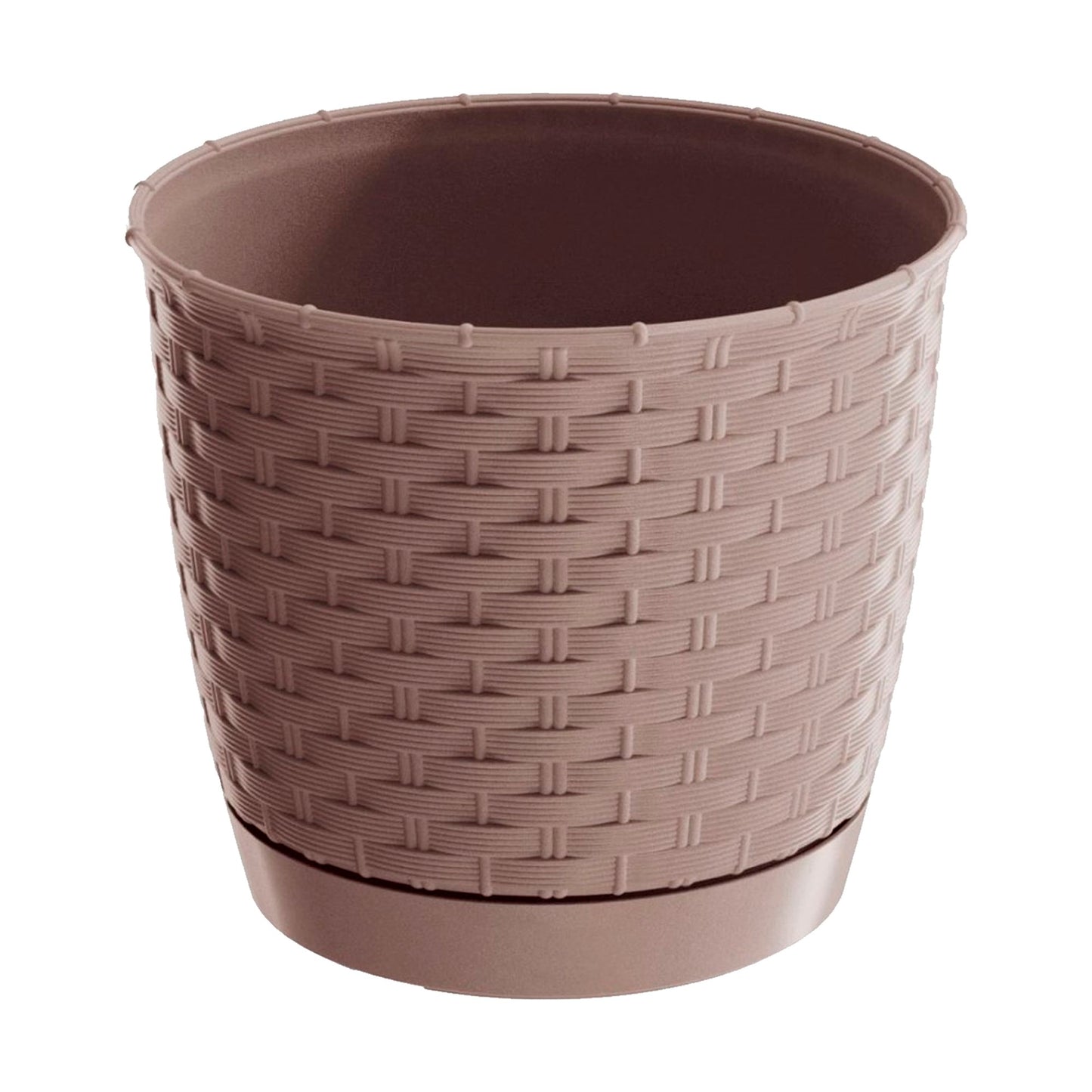 Maceta Ratolla Round 2l., Dimensiones (mm) 165x165x142, Color Mocca_0
