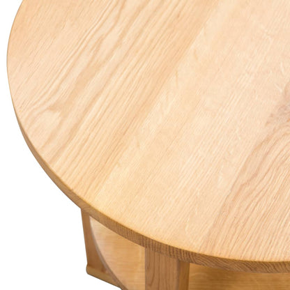 Mesa Auxiliar De Madera Maciza De Roble 40x50 Cm_4