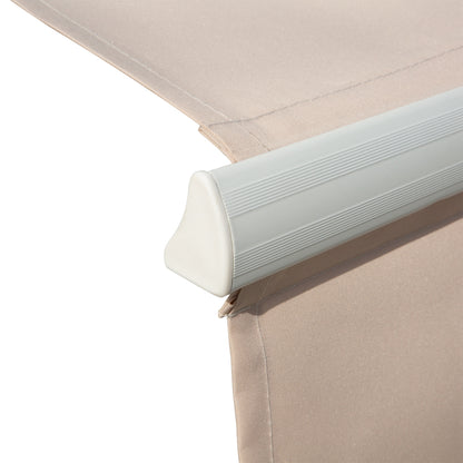 Outsunny Toldo Manual Retráctil 295x200 Cm Con Manivela De Metal Beige_4