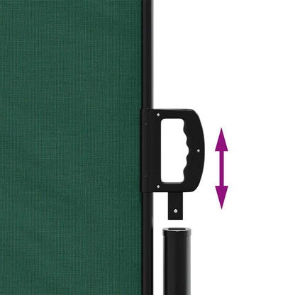 Toldo Lateral Retráctil Verde Oscuro 117x300 Cm_4