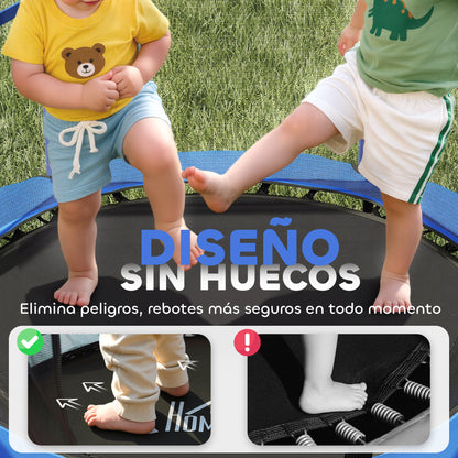 Homcom Cama Elástica Infantil Ø140 Cm_4