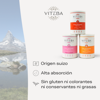 Viteba Colágeno Hidrolizado Essential en polvo 330 g + Ácido Hialurónico + Coenzima Q10 + Magnesio │ SIN sabor NI olor_4