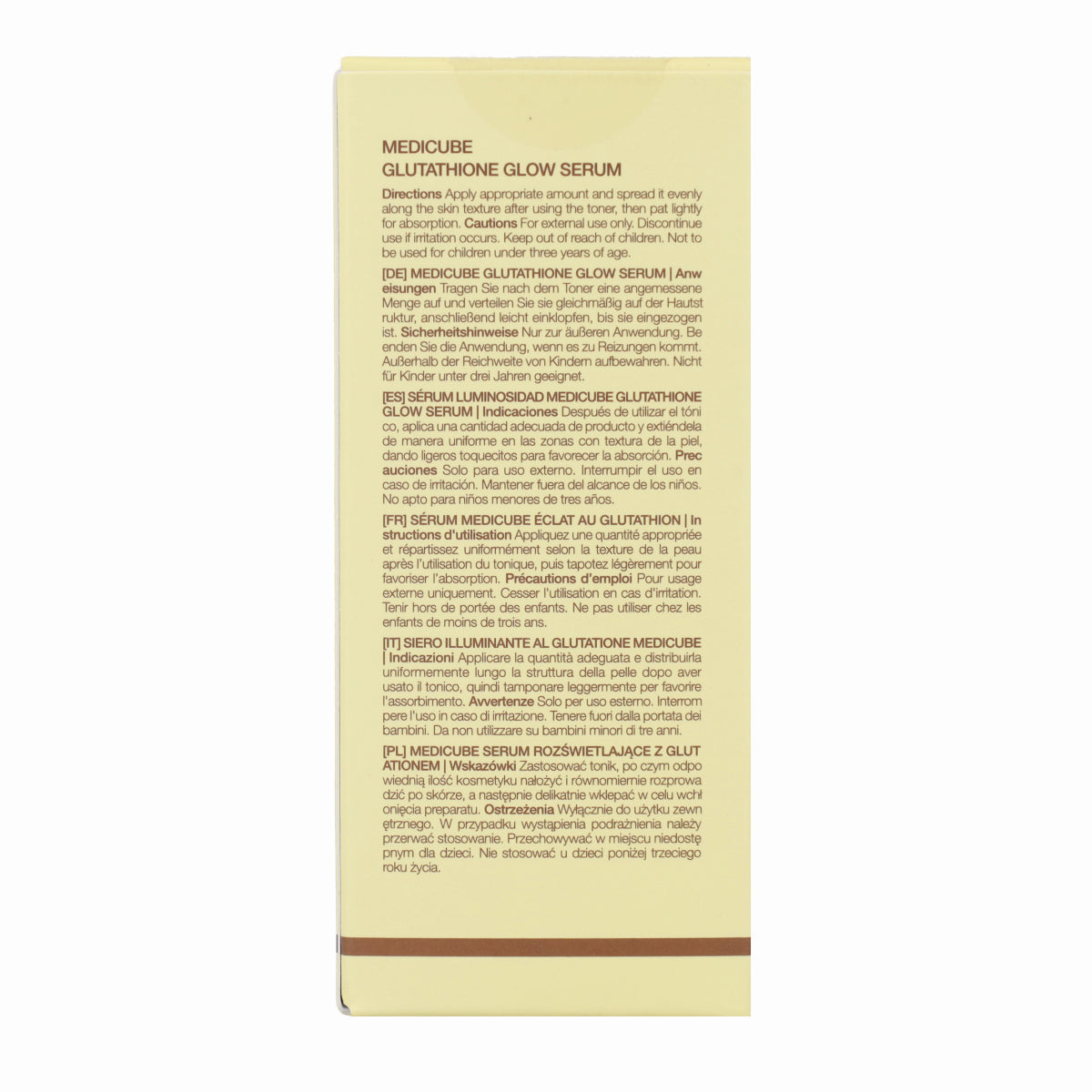 AGE-R Glutathione Glow Serum medicube 30g