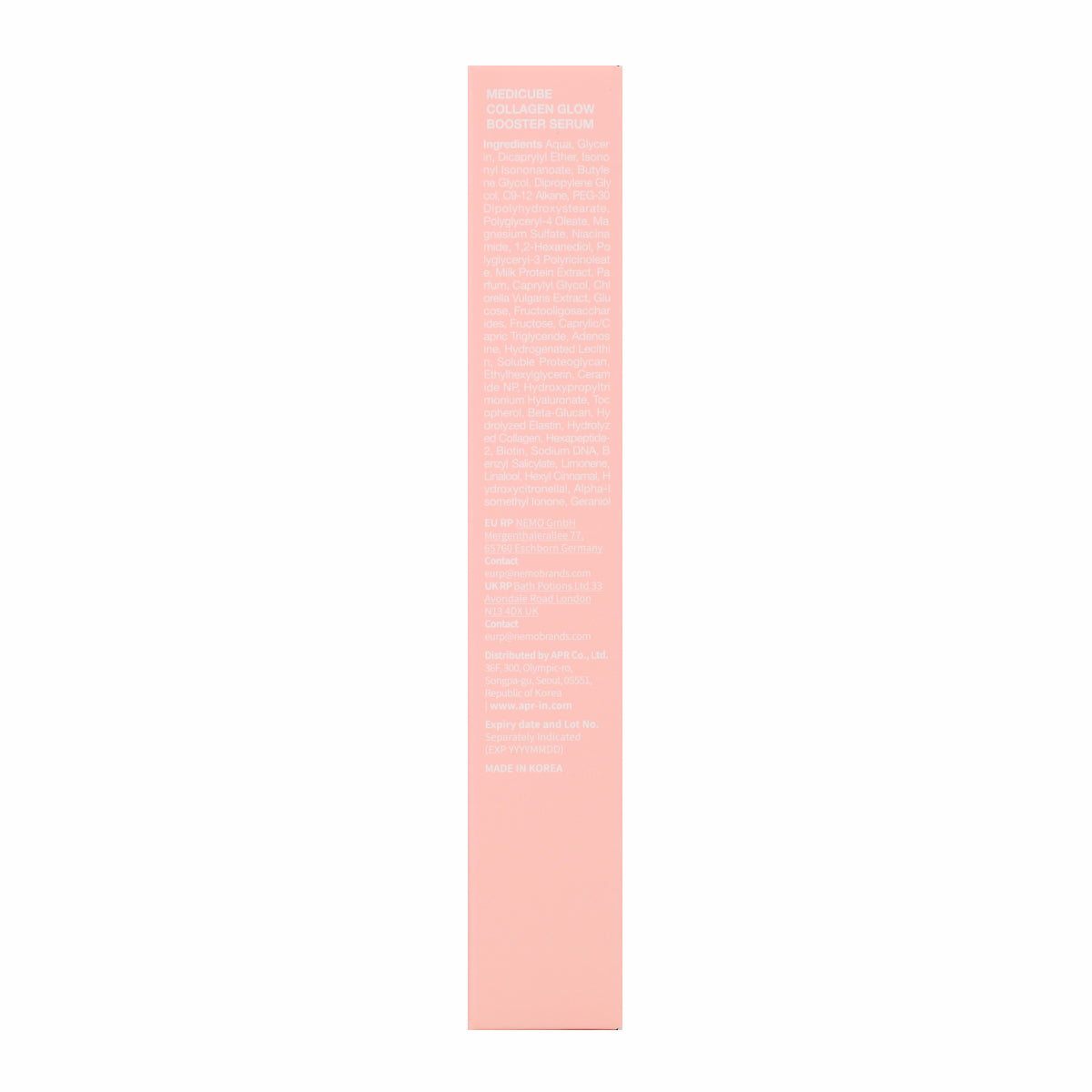 Sérum facial Collagen Glow Booster Serum Medicube 15 ml