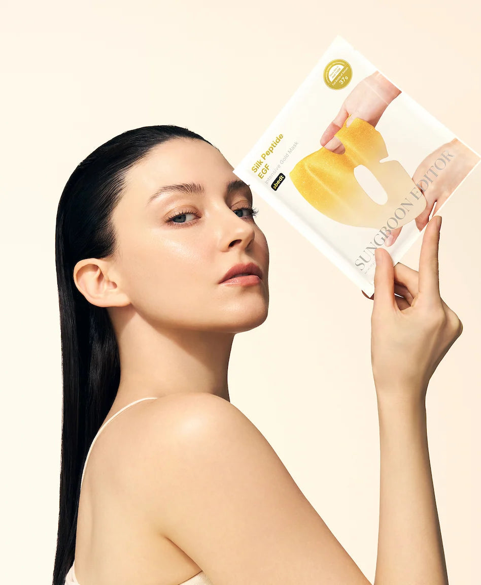 Silk Peptide EGF Gold Mask Sungboon Editor 4 uds