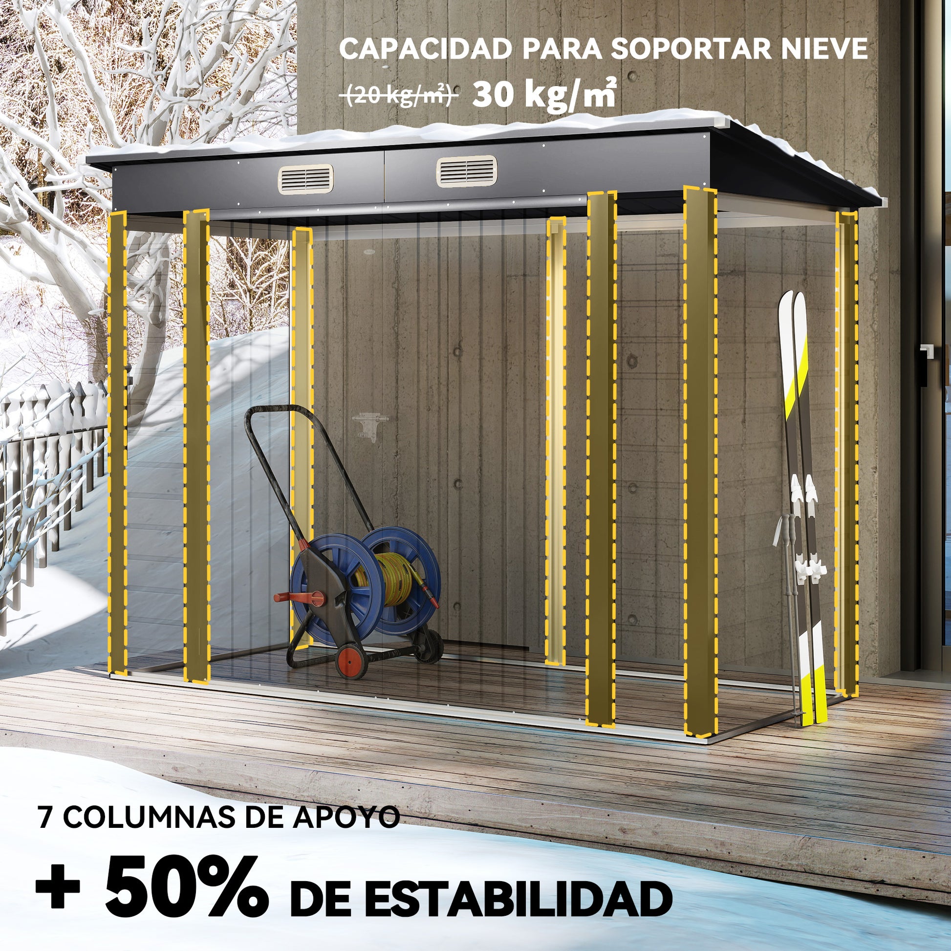 Outsunny Caseta De Jardín Exterior 2_4