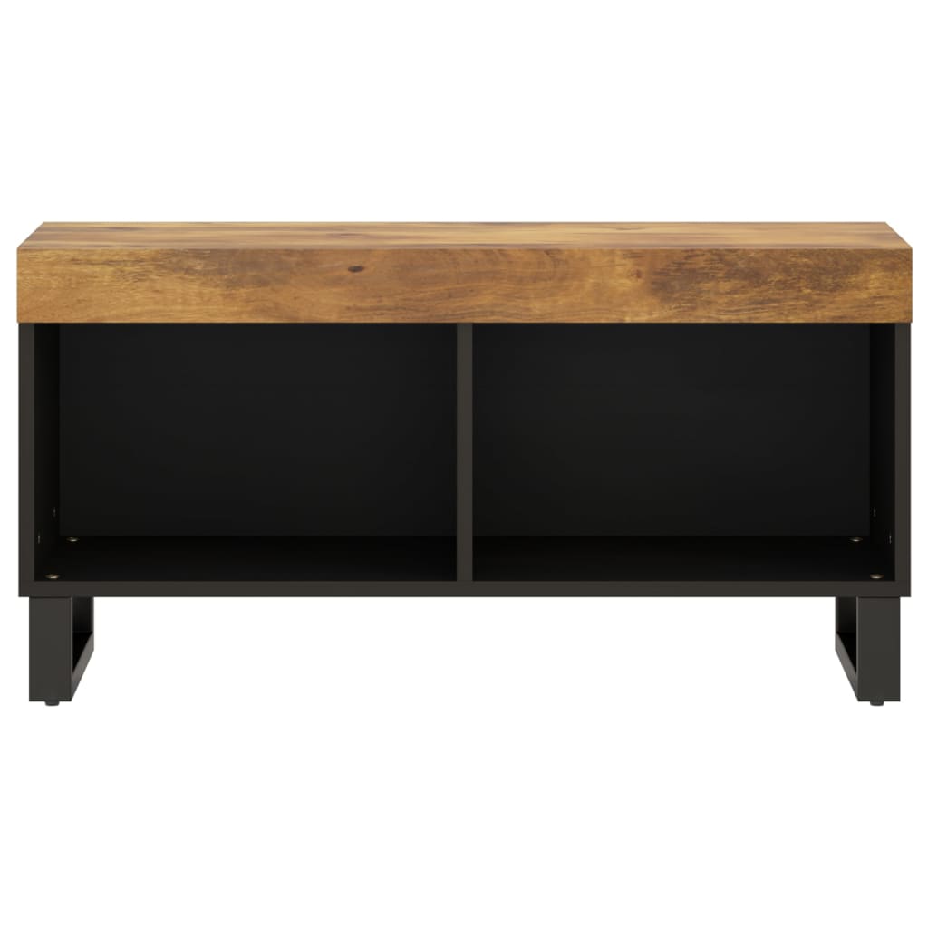 Mueble De Tv Madera Maciza De Mango 85x33x43,5 Cm_2