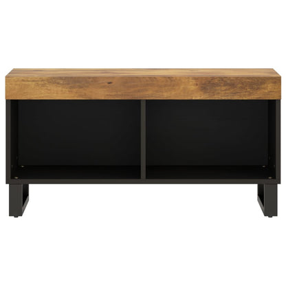 Mueble De Tv Madera Maciza De Mango 85x33x43,5 Cm_2