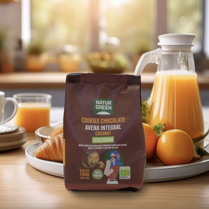 Cookie de Avena Integral con Coco Bio NaturGreen  140 g