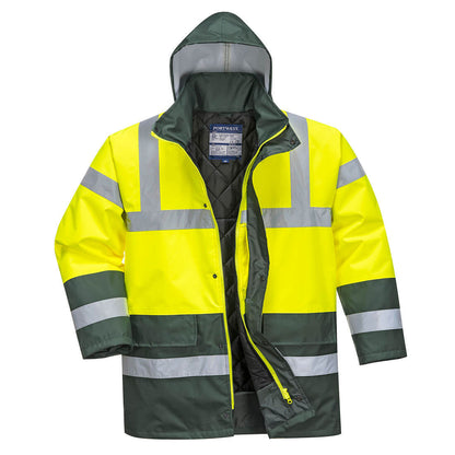 Parka De Alta Visibilidad Contrast Traffic / L / Rojo-marino_3